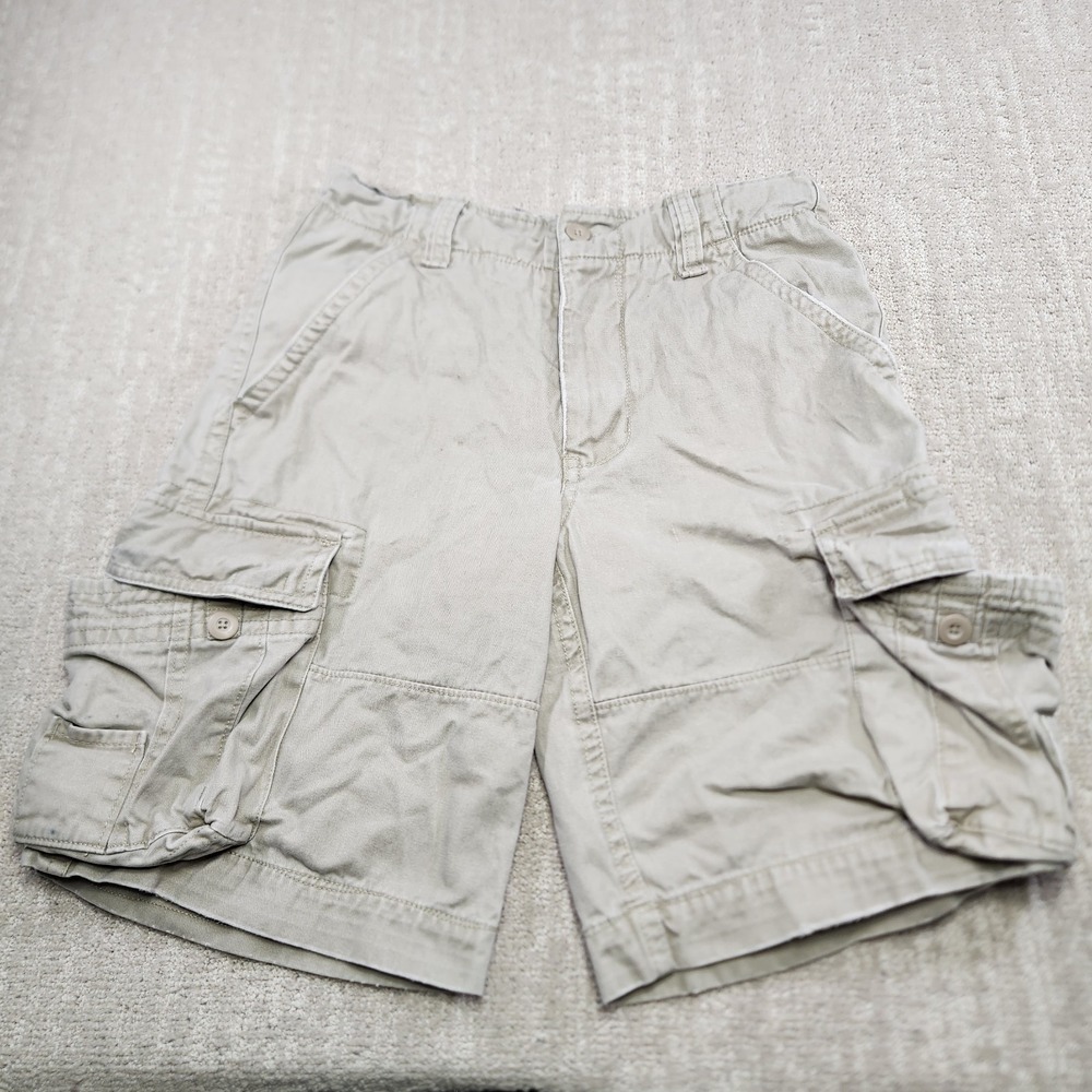 Vintage No Boundaries Cargo Shorts Men 30 READ* Baggy Paratrooper Heavy Cotton